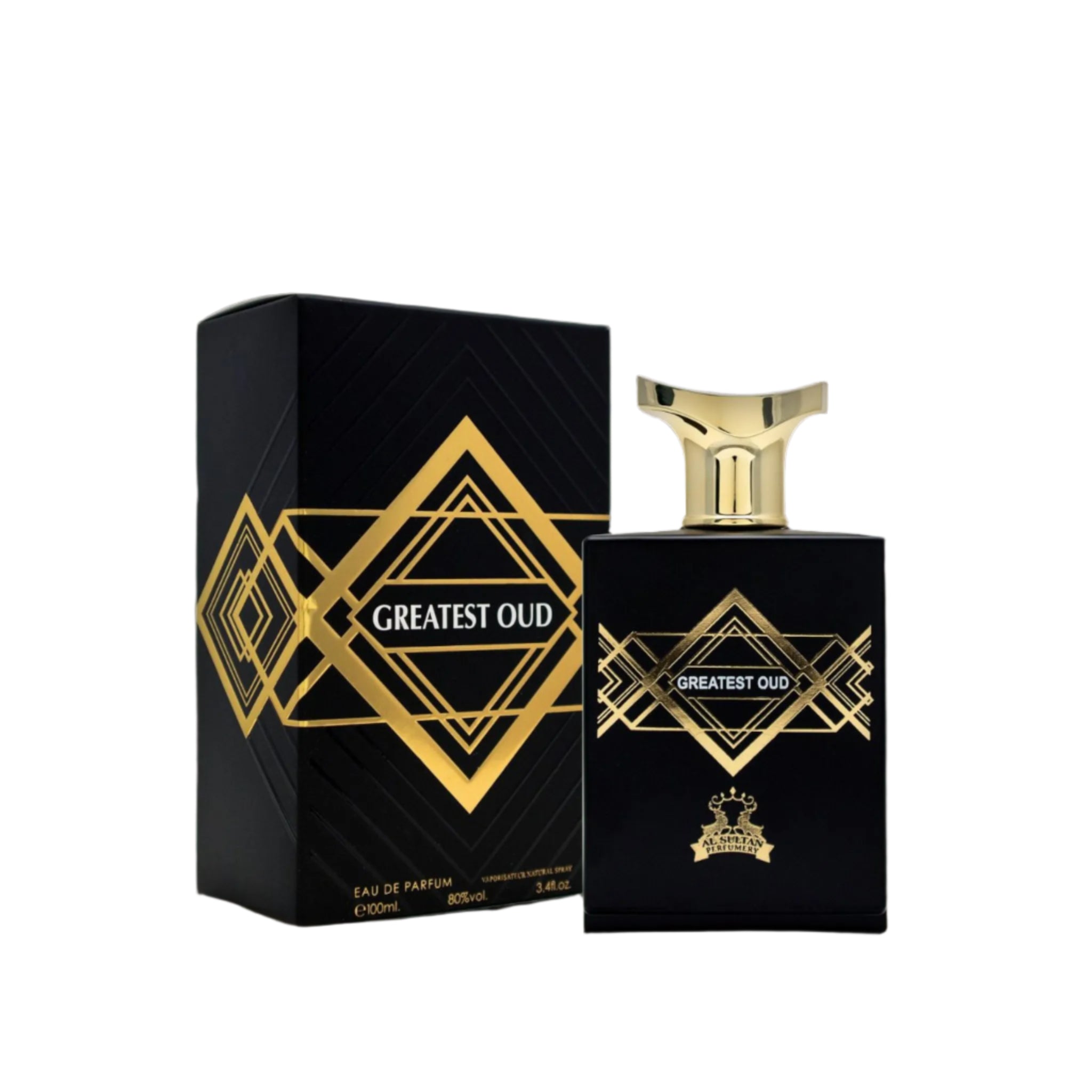 GREATEST OUD by AL SULTAN – Unisex Oud Perfume with Amber & Spice 100ml